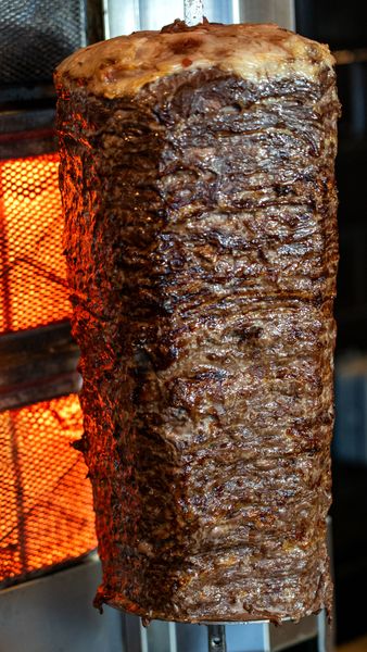 Döner vom Spieß bei Luppo